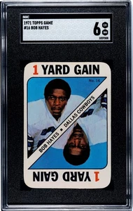 SGC 6 - 1971 Topps Game #16 Bob Hayes Dallas Cowboys HOF - Picture 1 of 2