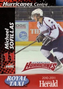 2010/11 Lethbridge Hurricanes - MICHAEL SOFILLAS - Picture 1 of 2