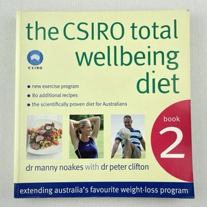 The CSIRO Total Wellbeing Diet Book 2 Paperback Noakes Weight Loss Recipe Plan - Picture 1 of 16