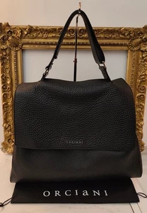 ORCIANI SVEVA SOFT GRANDE Pelle nera - Foto 1 di 24