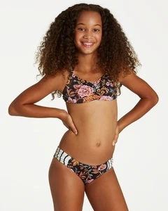 Billabong Girls' Groovy Night Tali Two Piece Swim Set L109918 Size 6X - Picture 1 of 3