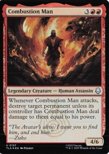 Combustion Man, 127, TLA, Foil - Picture 1 of 2