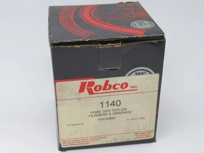 Robco Inc. 1140-1/4 Filament & Graphite Packing 100% GFO 1/4" W 0.5 lb NEW - Image 1 of 4
