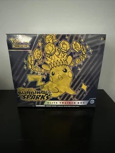 Pokemon Scarlet & Violet Surging Sparks ETB Elite Trainer Box Factory Sealed NEW - Picture 1 of 5