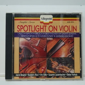 Spotlight on Violin CD 1990 Allegretto Classical Sampler Album - Imagen 1 de 2