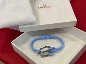 Omega Seamaster Kordel Armband Sommer Blau Edelstahl Not for Sale 2023 - Bild 1 von 3