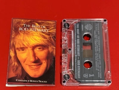 ROD STEWART The Best Of Cassette Tape Good++ Condition - Image 1 of 2