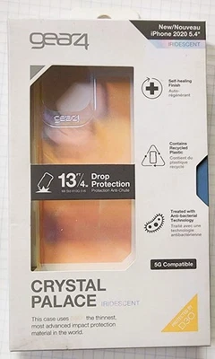 Gear4 Crystal Palace Iridescent case for Apple iPhone 12 Mini - Image 1 of 3