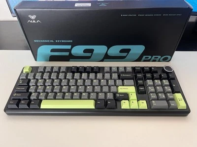 AULA F99 Pro Multicolor RGB 3 In 1 Hot-Swappable Wireless Mechanical Keyboard - Image 1 of 4