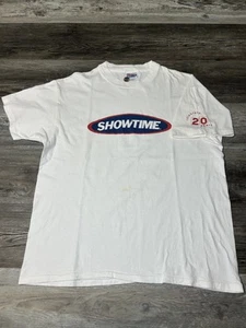 Vintage 90's 1996 Showtime Channel Logo 20th Anniversary Promo Shirt - Bild 1 von 5