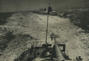 Brest Französische Marine Manöver Kreuzer Algerien Zerstörer Mistral altes Foto 1935 - Bild 1 von 3