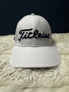 Titleist Mütze Kappe Druckknopflasche grau Pro V1 Trucker Mesh Golf Herren Schriftzug Logo FJ - Bild 1 von 8