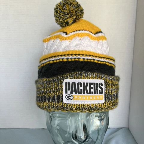 Idegy NFL Green Bay Packers Partners Stocking Knit Hat Winter Beanie Cover