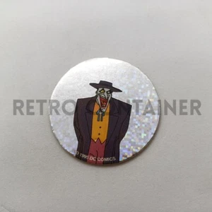 Vintage Waddingtons POG POGS WPF 1994 Caps - Batman TAS DC Comics - Imagen 1 de 1