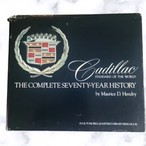 Cadillac, Standard of the World: The Complete Seventy-Year History Hendry hc/dj - Picture 1 of 10