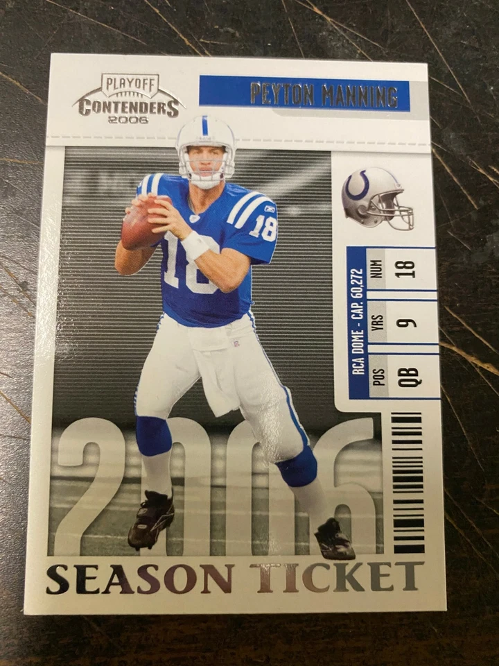 Peyton Manning 2006 Playoff Contenders #43 - Image 1 of 1