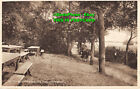R355881 Upnor Beach. The Tea Gardens. Woodland Park. Postcard