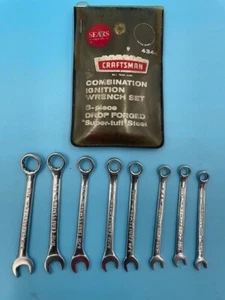Sears Craftsman 94344 8 Piece Combination Ignition Wrench Set - Picture 1 of 2