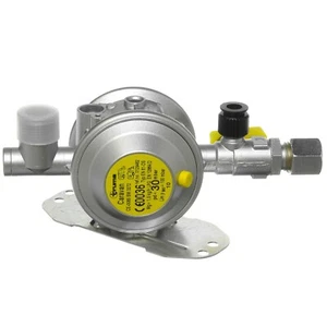 Regolatore paratia Truma 8mm GOK 0129471 - 30mbar GOK con punto di prova - Foto 1 di 3