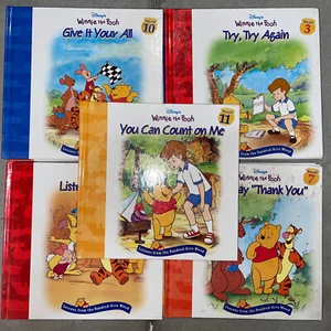 Disneys Winnie The Pooh Lessons From The Hundred Acre Woods Hardcover Books 1-11 - Picture 1 of 1