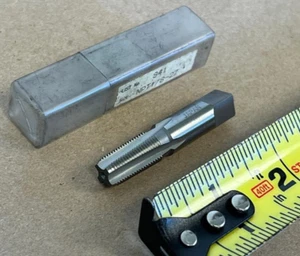 NACHI 1/8-27NPT PIPE TAP 4 FLUTE LIST NO. 941 NPT1/8-27, R9, 2-1/8" OAL - Picture 1 of 10