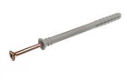 Nylon Hammer In Frame Fixings Rawl Masonry Plugs & Screws M8 X 100mm - NEW Onest