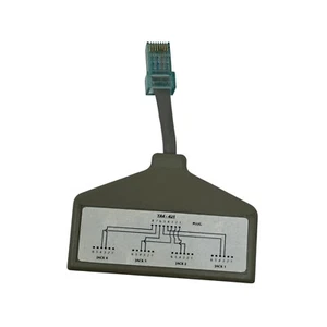 Siemon YA4-4U1 Splitter Y Adaptateur T568B Fiche vers 4x 1 paire de prises filaires USOC - Photo 1/7