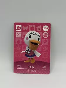 Pelly 204 - Series 3 Animal Crossing Amiibo Card Unscanned And Genuine - Picture 1 of 2
