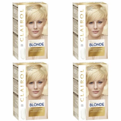 4-Nuevo NNE COTY HAIR Clairol Nice N Easy Born Ultimate Blonding Blanqueador Rubio Tiburón Foto 1 de 3