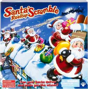 Santas Rooftop Card Scramble Board Game Christmas Role Play 2-4 Players - Picture 1 of 4
