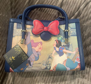 Loungefly Disney Snow White Scenes Crossbody Bag NWT