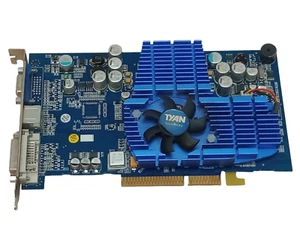 TYAN Tachyon G9600 Pro 128MB DDR AGP VGA S-Video/TV Out DVI-I Grafx/Video Card - Picture 1 of 5