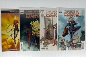 The Life of Captain Marvel 1-3, 5 Variant Vol. 2 Origin Retold Marvel 2018 NM - Picture 1 of 5