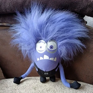 Despicable Me 2 Evil Purple Minion Soft Plush Toy - Picture 1 of 4
