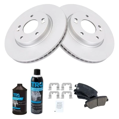 TRQ BKA24307 Disc Brake Kit For Hyundai Elantra GT 2013-2016 Front 581013XA00 - Изображение 1 из 4