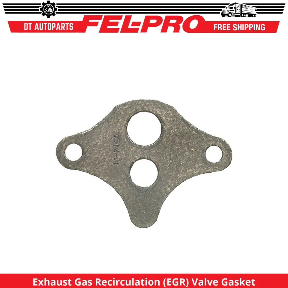 Para 96-00 Chevrolet K3500 EGR Junta Válvula Válvula Para Colector Fel-Pro 1997 1998 Foto 1 de 1
