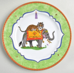 Lynn Chase Tiger Raj Salad Dessert Plate 1660012 - Picture 1 of 1