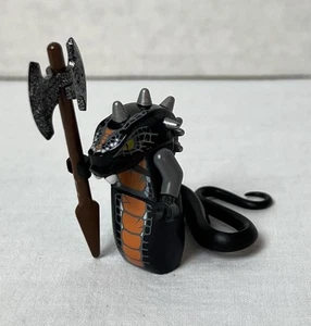 LEGO Ninjago SKALIDOR Orange/Black Snake njo067 set 9450 Minifig Minifigure - Picture 1 of 7