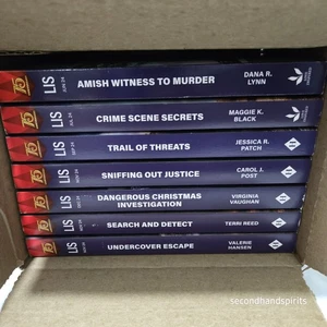 Harlequin Lot of 7 Romance Books Beach Travel Reads Love INSPIRED SUSPENSE #7 - Picture 1 of 5