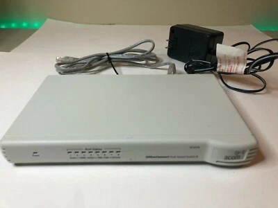 Conmutador de doble velocidad 3Com 3C16794 OfficeConnect 8 puertos 10/100 Mbps, RJ45  Foto 1 de 3