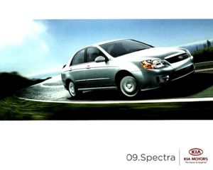 Kia Spectra 2009 sedán + Spectra5 - folleto de ventas de concesionario de EE. UU. - nuevo lote antiguo - Imagen 1 de 1