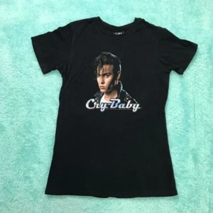 Vintage Cry Baby Johnny Depp Movie Tee Shirt Medium Ripple Junction Black  - Picture 1 of 8