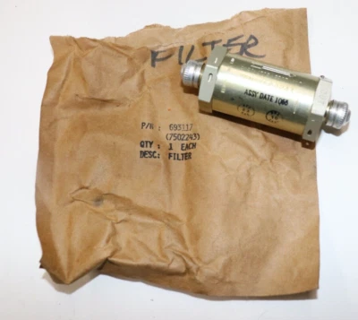 Conjunto de válvula de fluido unidireccional Purolator, PN 93117-D, PN 7502243, nuevo stock antiguo Foto 1 de 4