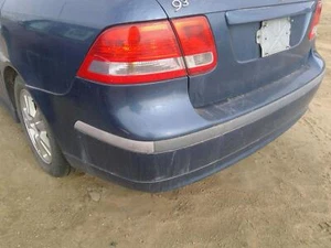 03 04 05 06 07 Saab 9-3 Rear Bumper Cover Assembly Oem Back Blue 300 - Picture 1 of 7