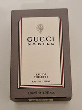 GUCCI NOBILE DISCONTINUED ULTRA RARE VINTAGE FRAGRANCE 4.0 OZ. 120ML BOTTLE