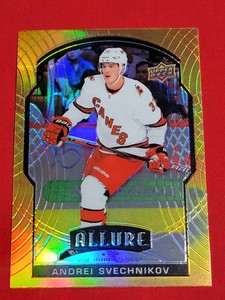 2020-21 Upper Deck Allure Andrei Svechnikov Sunset Parallel (ePack Physical) #38