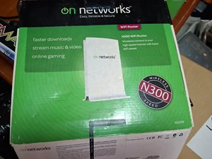 WiFi Router On Networks N300 (N300R) Opened Unused - Picture 1 of 10
