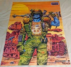Massive A1 Size Rogue Trooper Pull Out Colour Vintage 1994 Poster (2000 Ad)