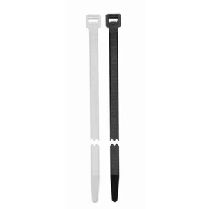 CONSUMIBLES PERLAS Cable Lazas - Estándar - Negro - 385mm x 4,6mm - Paquete de 100 - - Imagen 1 de 9