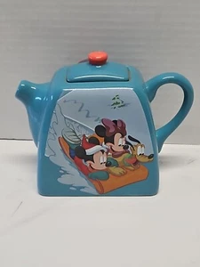 Houston Harvest Gift Products Tea Pot Featuring Minnie & Mickey Mouse by Disney - Picture 1 of 5